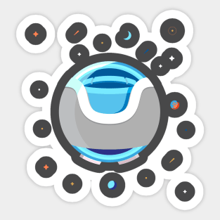 Hover Pod Sticker